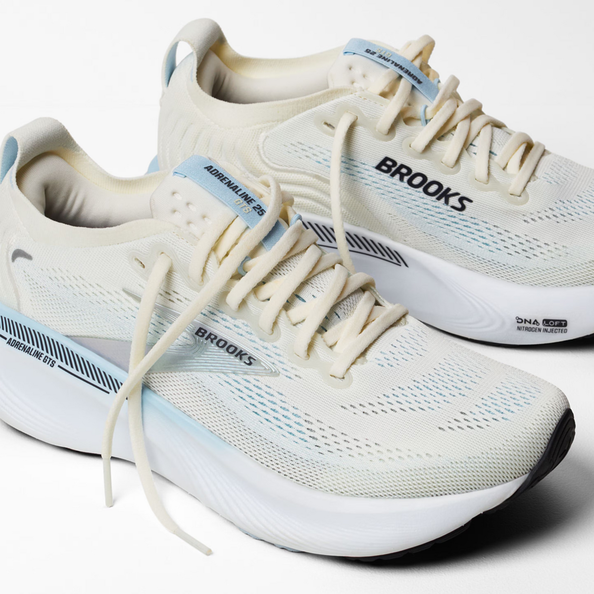 Brooks Adrenaline GTS 25 Running Shoe Women's - Star White/Nantucket/Chrome