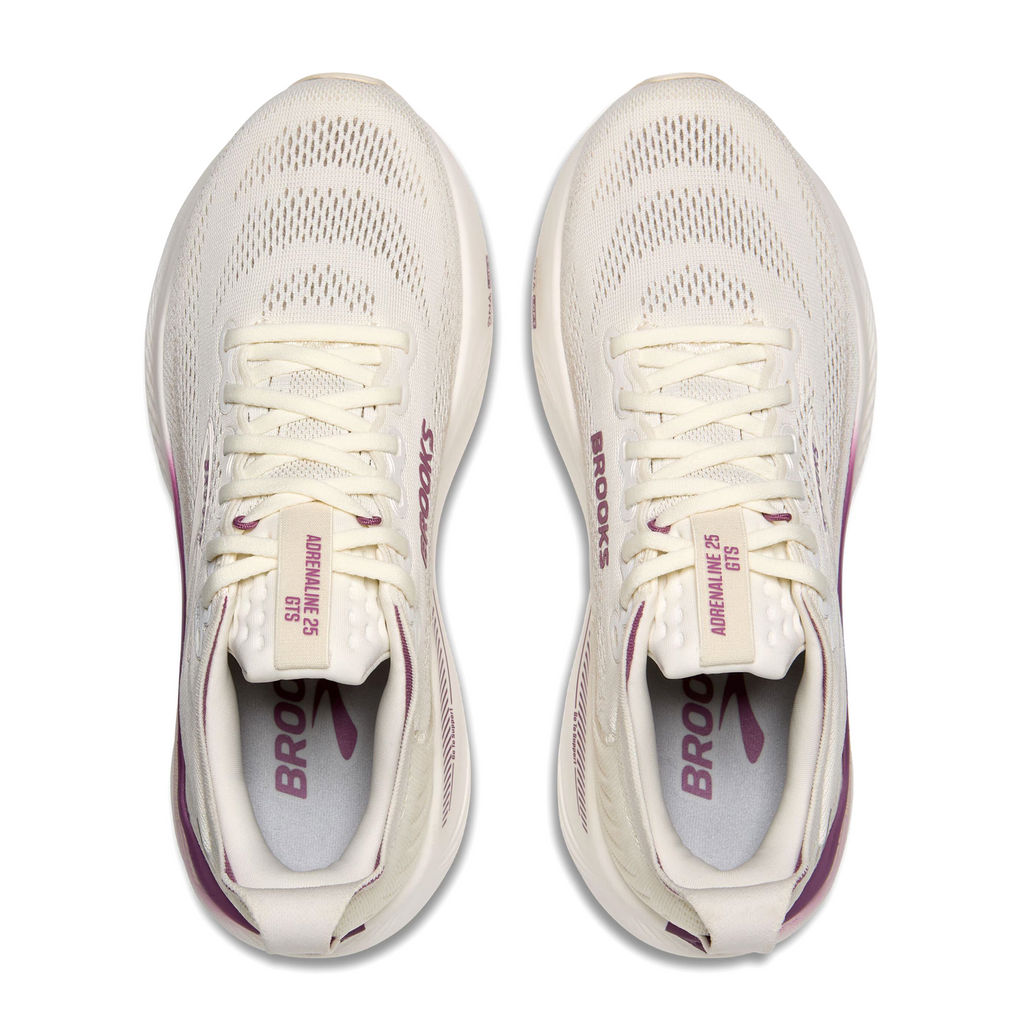 Brooks Adrenaline GTS 25 Running Shoe Women's - Coconut/Argyle