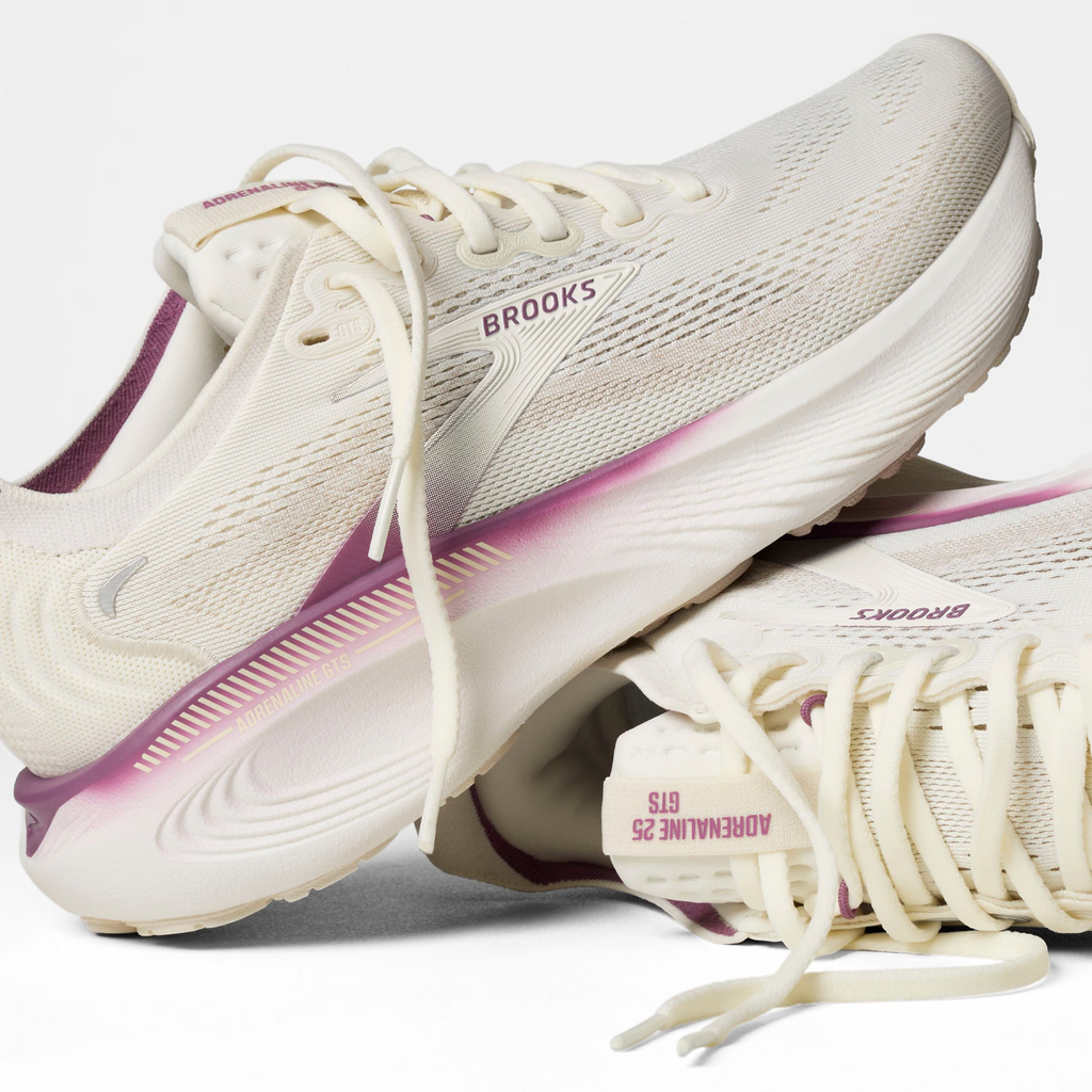 Brooks Adrenaline GTS 25 Running Shoe Women's - Coconut/Argyle