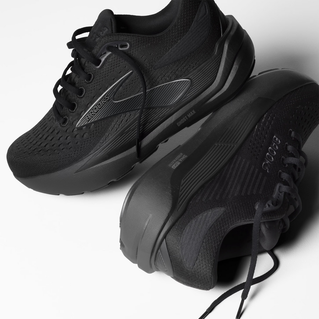 Brooks Ghost Max 3 Running Shoe Women's - Black/Black/Ebony