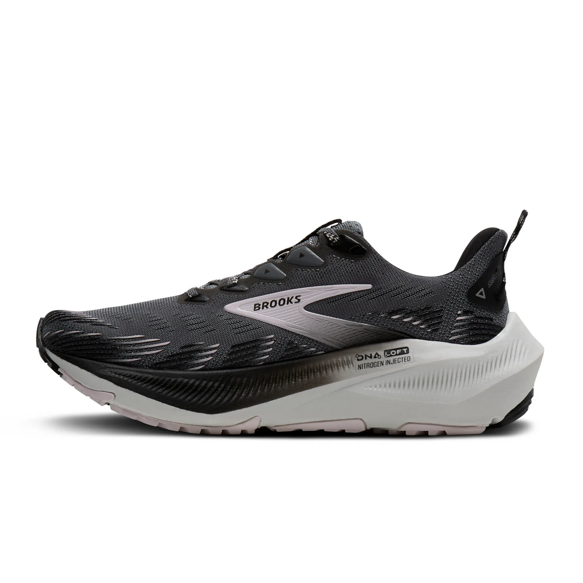 Brooks Ghost Trail Running Shoe Women's - Poppy Seed/Black/Pink