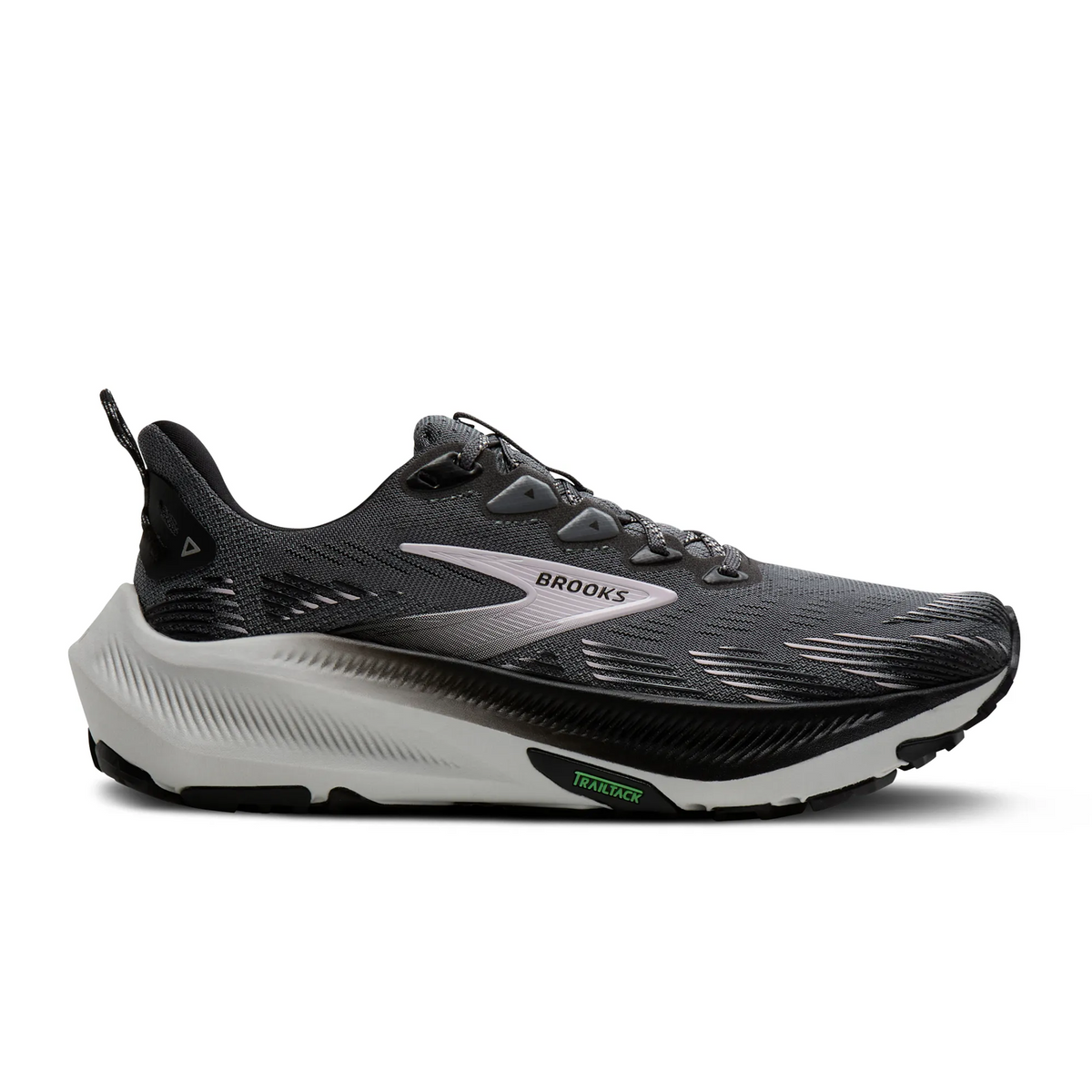 Brooks Ghost Trail Running Shoe Women's - Poppy Seed/Black/Pink
