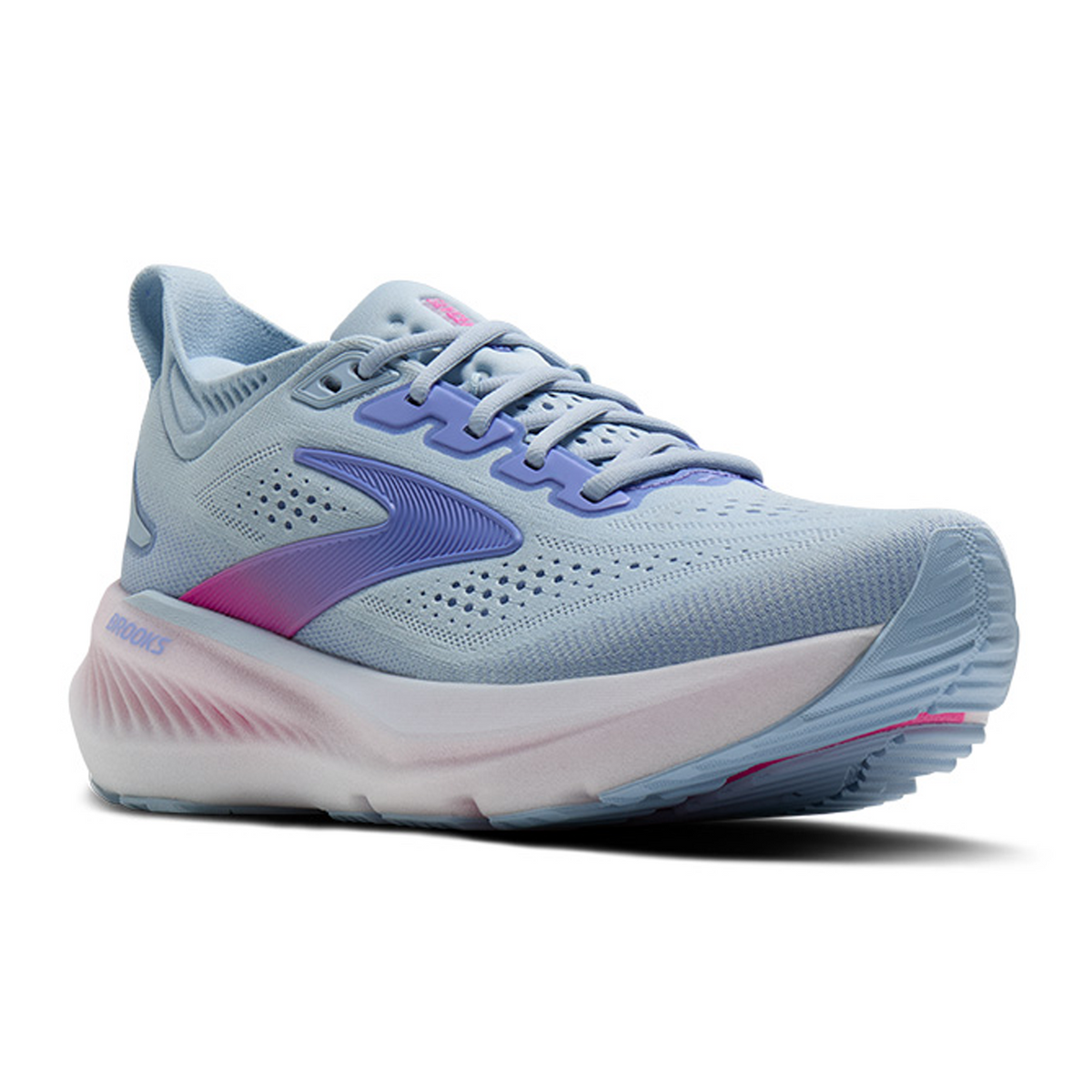 Brooks Glycerin 23 Running Shoe Women's - Skyway/Blazing Bell/Pink
