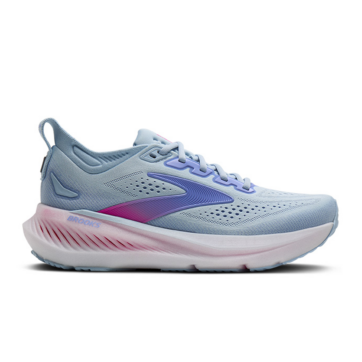 Brooks Glycerin 23 Running Shoe Women's - Skyway/Blazing Bell/Pink