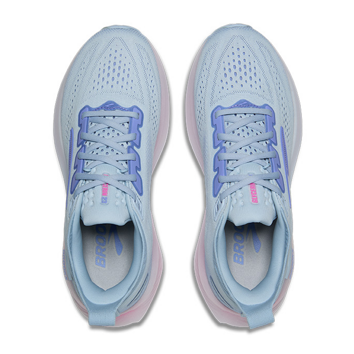Brooks Glycerin 23 Running Shoe Women's - Skyway/Blazing Bell/Pink