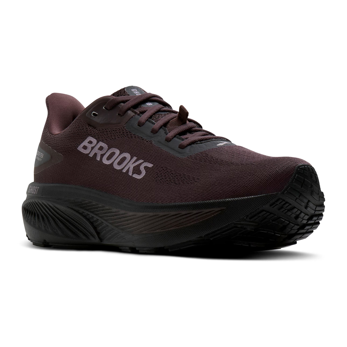 Brooks Ghost 18 GTX Running Shoe Women's - Raisin/Black/Metallic