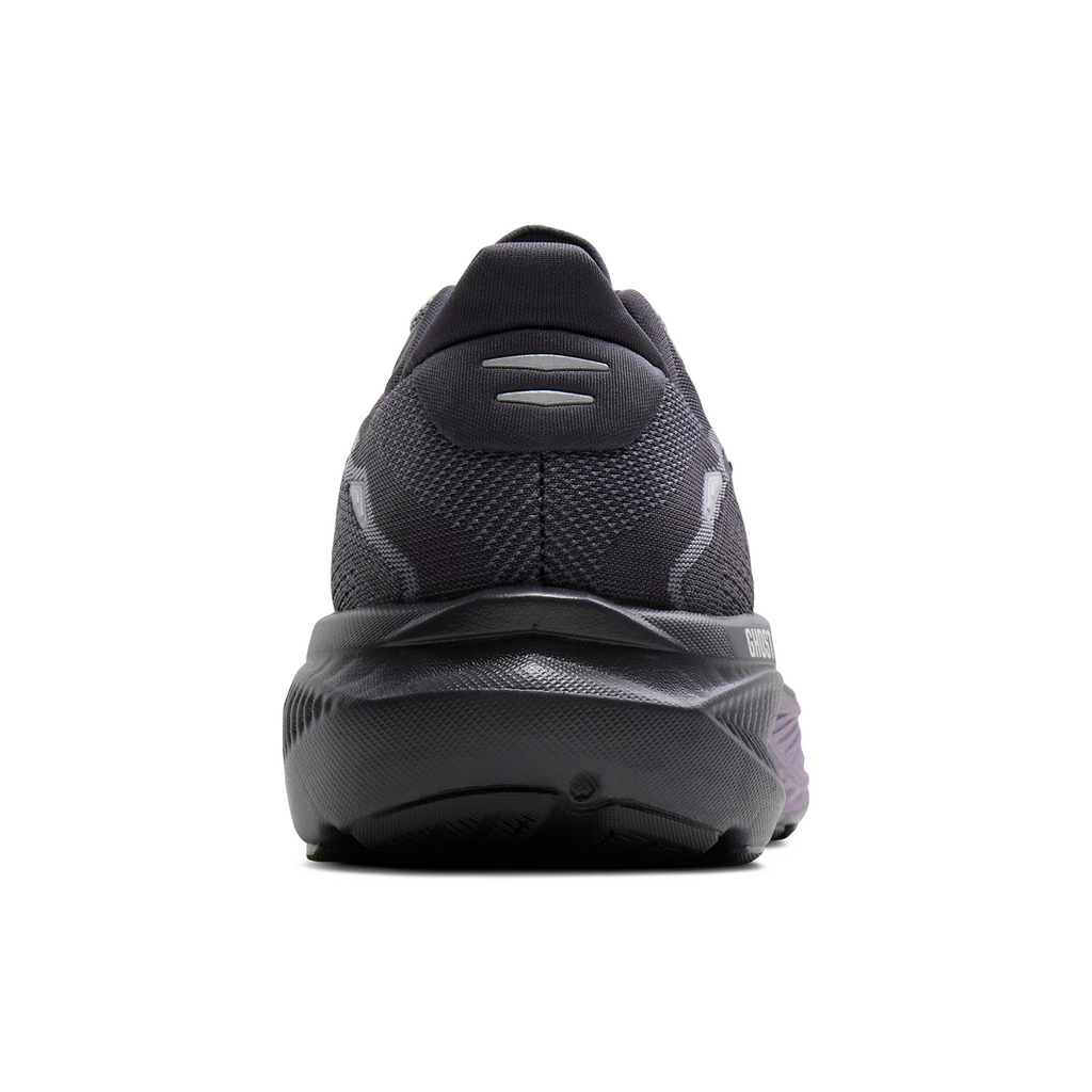 Brooks Ghost 18 Running Shoe Women's - Ebony/Folkstone/Metallic