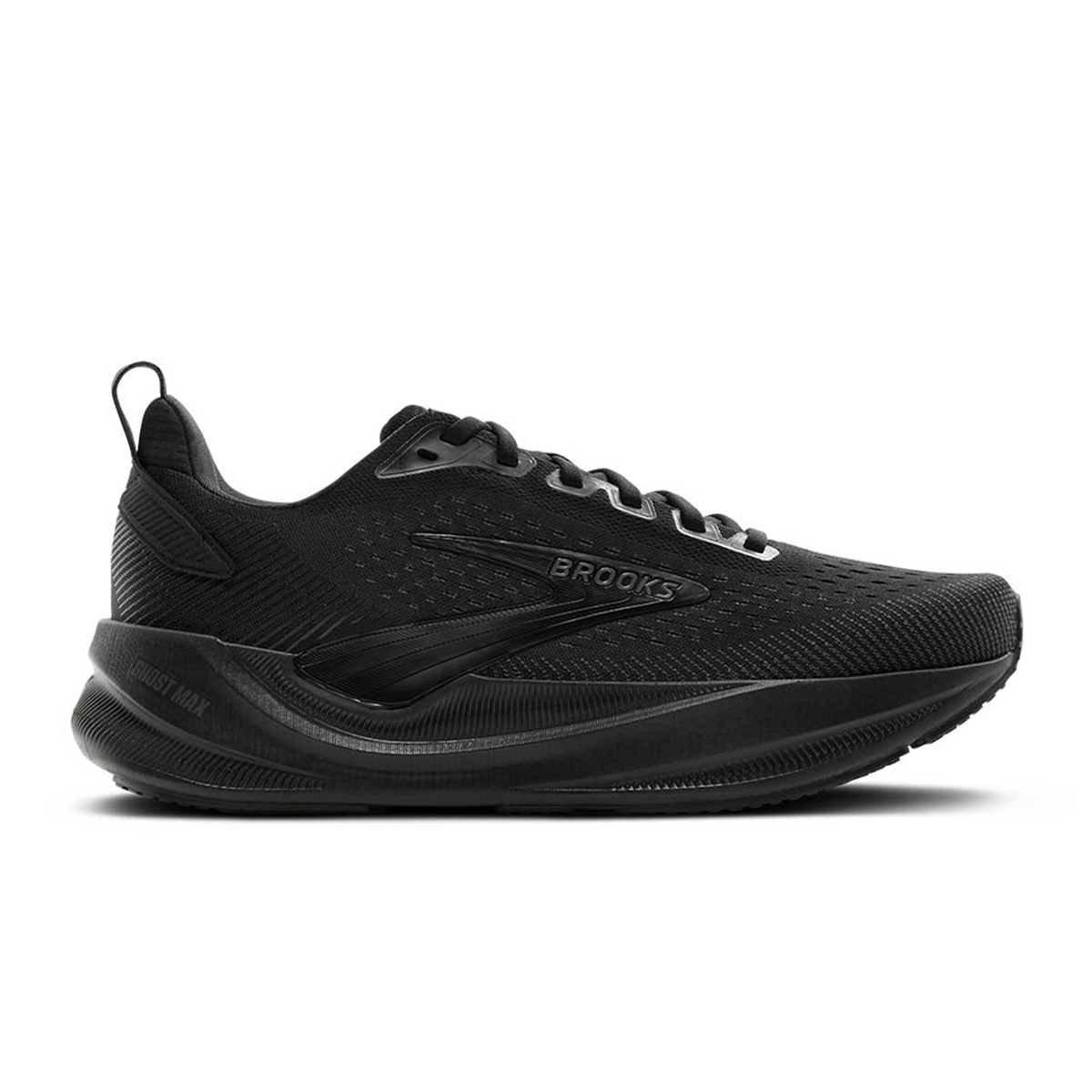 Brooks Ghost Max 4 Running Shoe Women's - Black/Black/Ebony