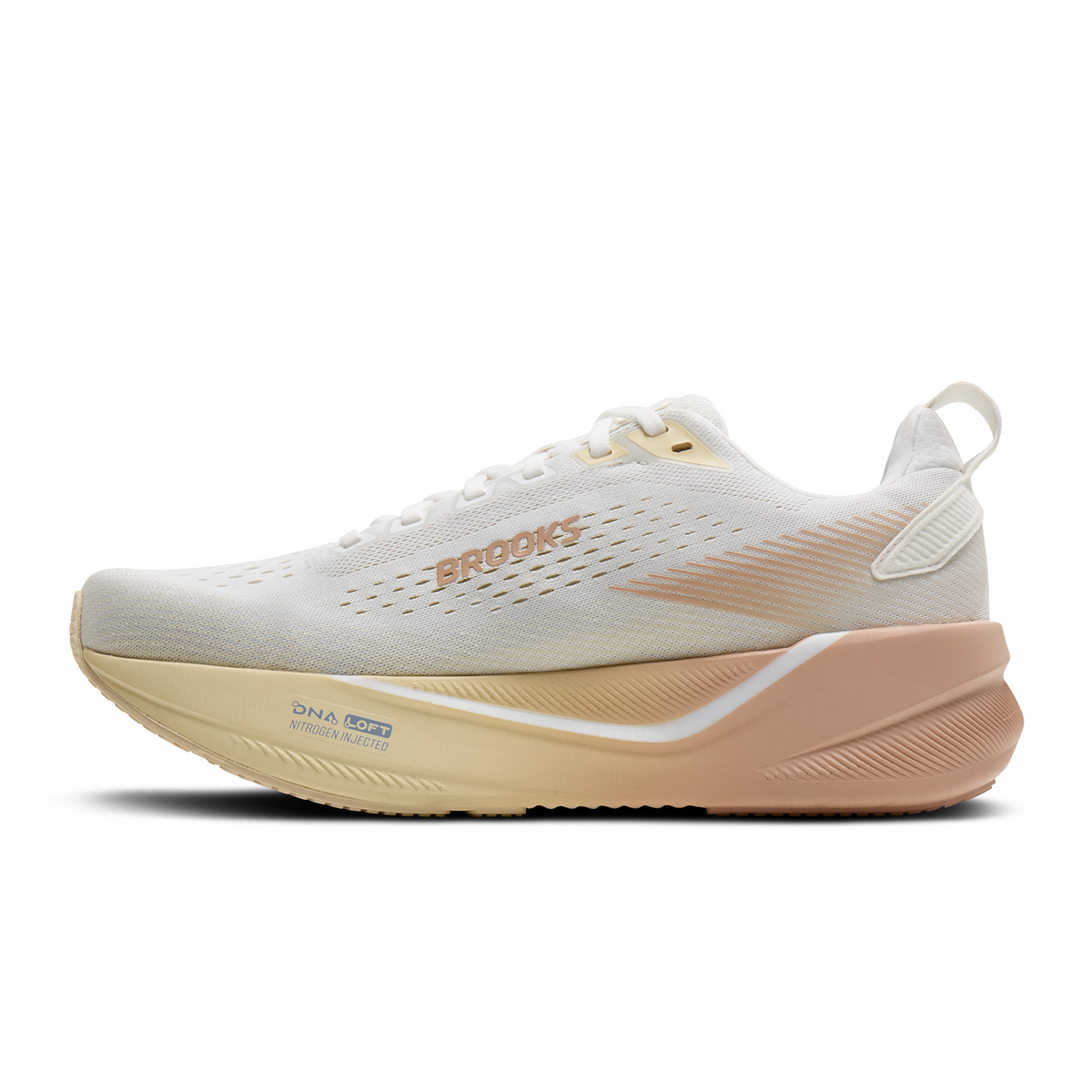 Brooks Ghost Max 4 Running Shoe Women's - White/Rose/Rutabaga