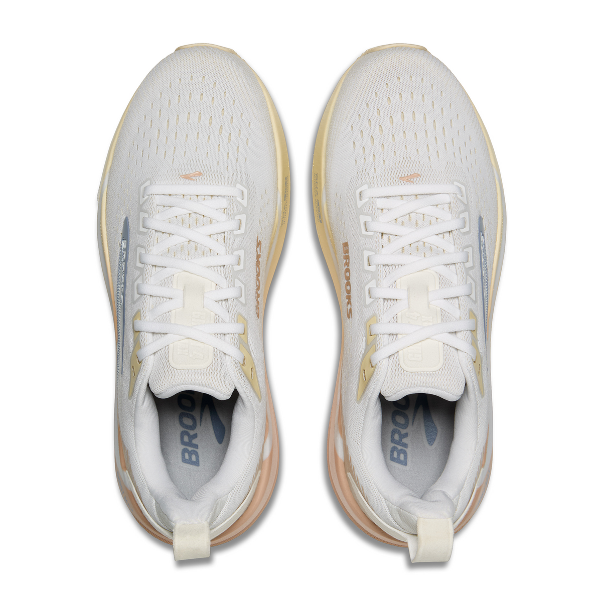 Brooks Ghost Max 4 Running Shoe Women's - White/Rose/Rutabaga