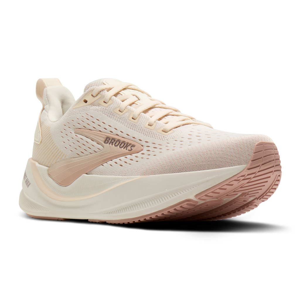 Brooks Ghost Max 4 Running Shoe Women's - Arctic Wolf/Rose/Coconut