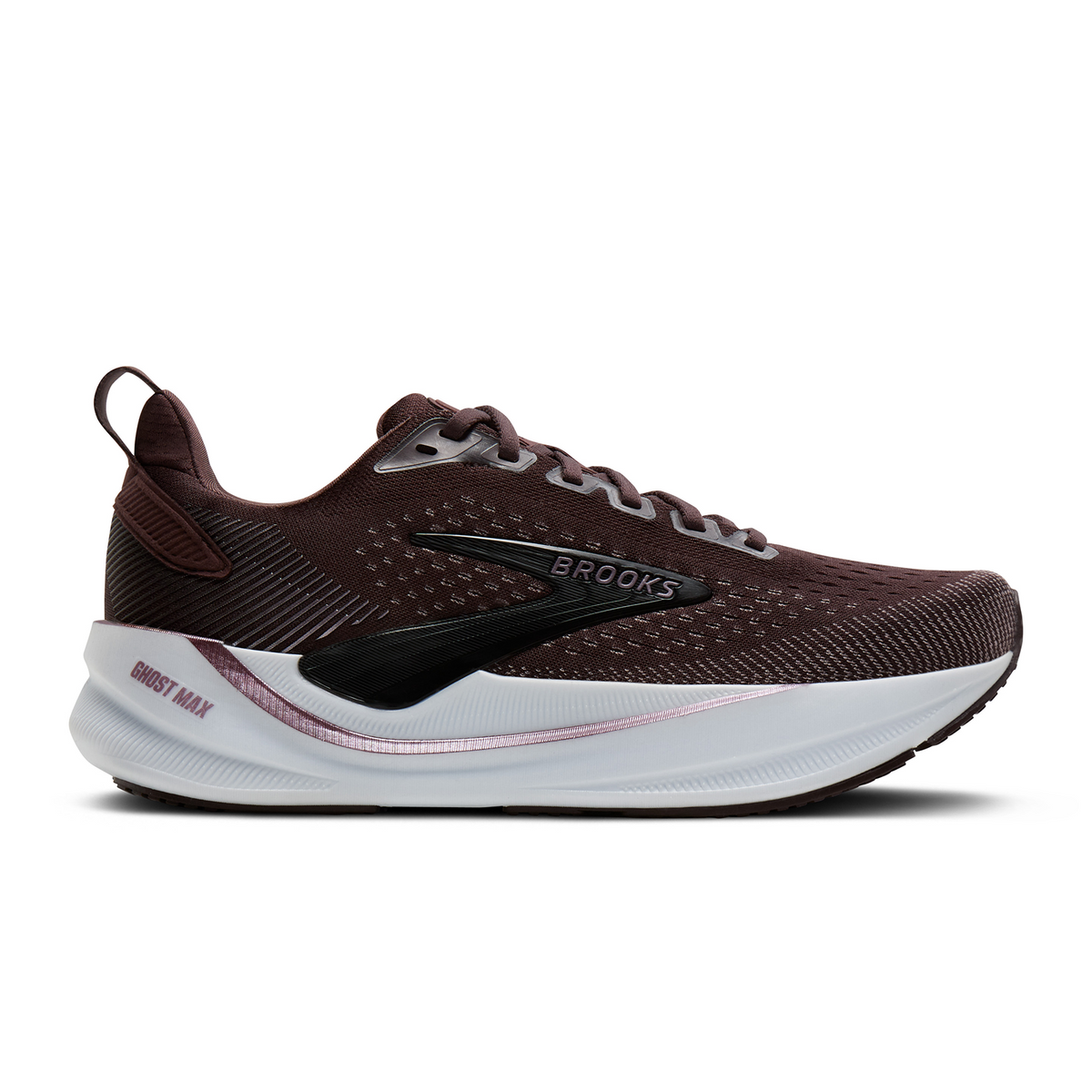 Brooks Ghost Max 4 Running Shoe Women's - Raisin/Purple/Metallic