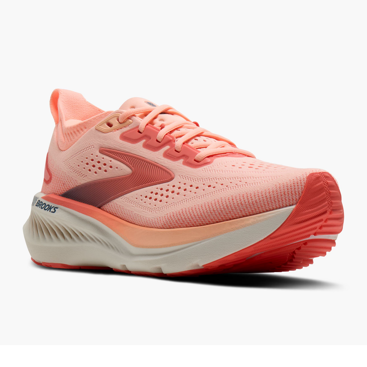 Brooks Glycerin GTS 23 Running Shoe Women's - Coral/Peach/Spellbound