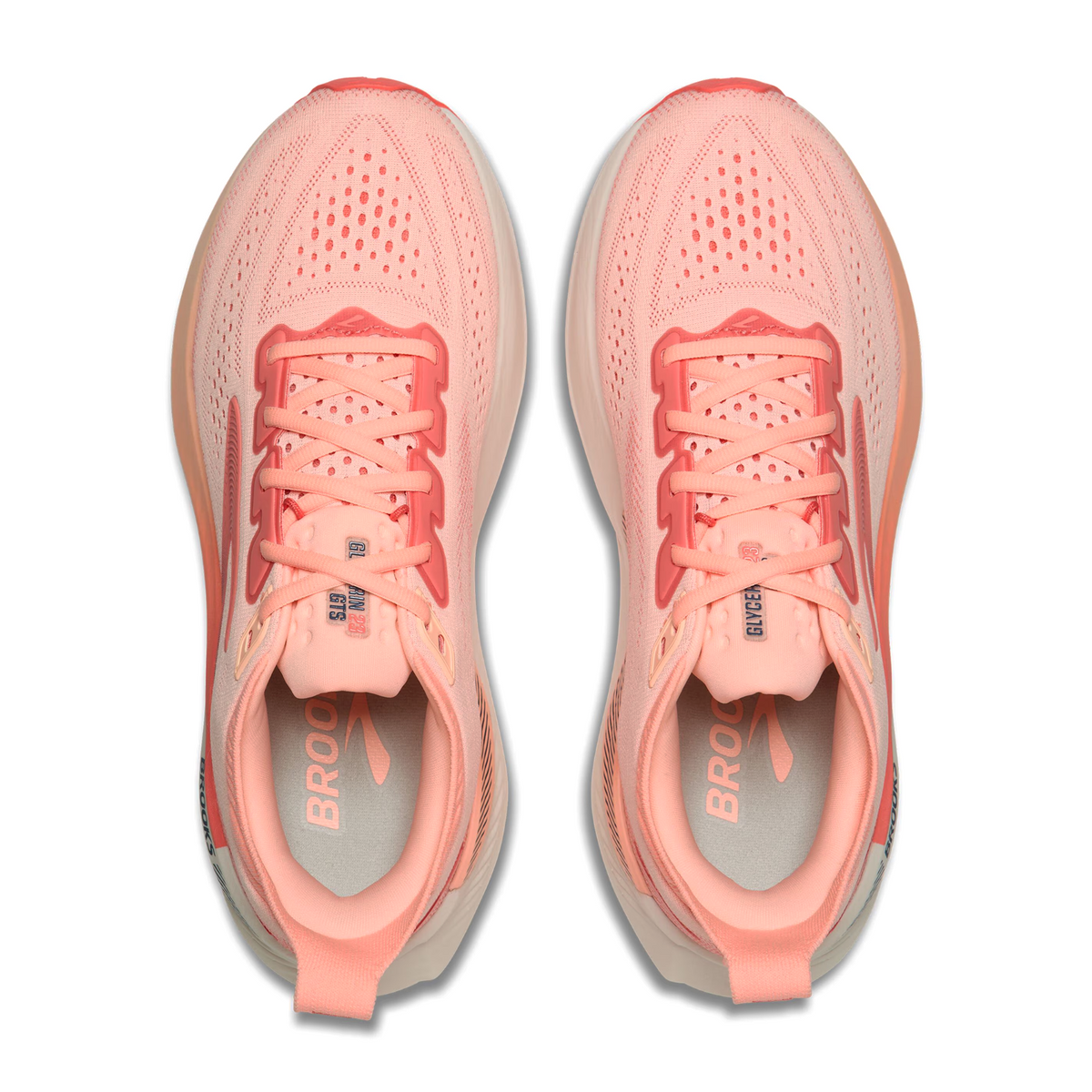 Brooks Glycerin GTS 23 Running Shoe Women's - Coral/Peach/Spellbound