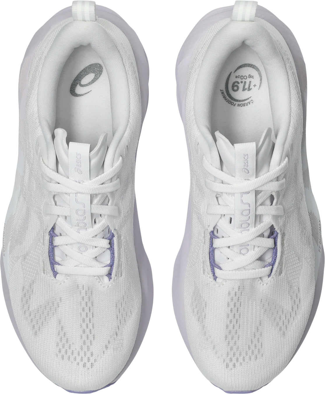 Asics NovaBlast 5 Womens Running Shoes - White