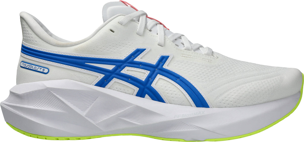 Asics NovaBlast 5 Mens Running Shoes - White