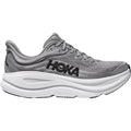 HOKA Bondi 9 Men's Athletic Shoes Galactic Grey/Stellar Grey Mesh