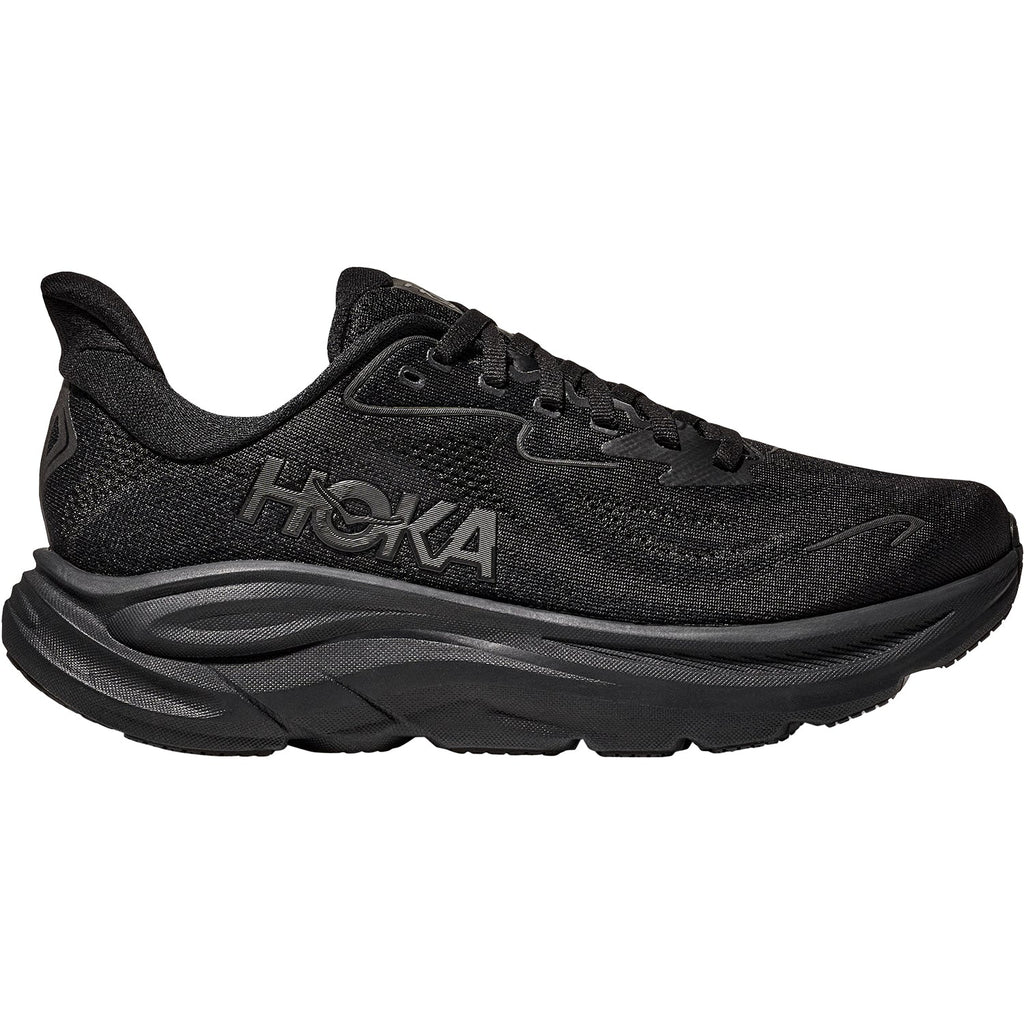 HOKA Clifton 10 Women's Athletic Shoes Black/Black