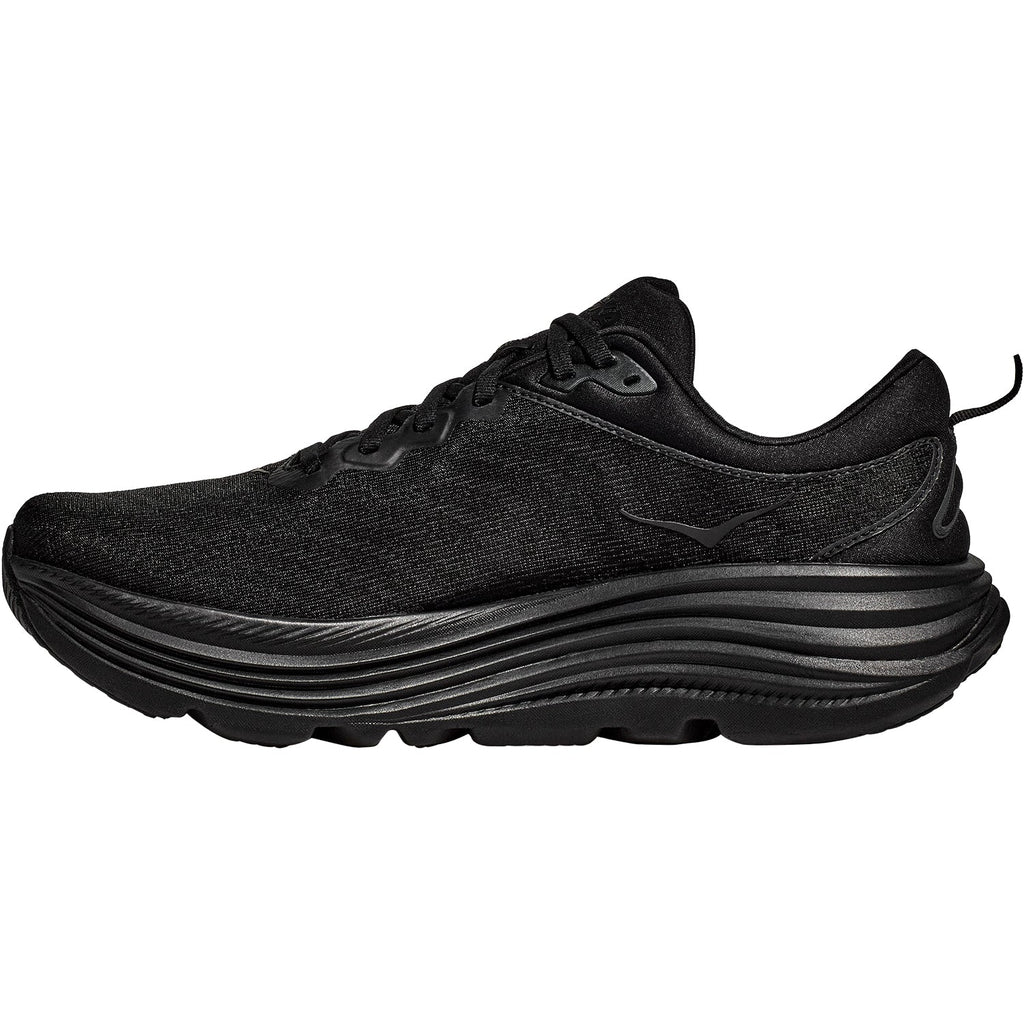 HOKA Gaviota 5 Men's Everyday Running Shoes Black/Black Mesh
