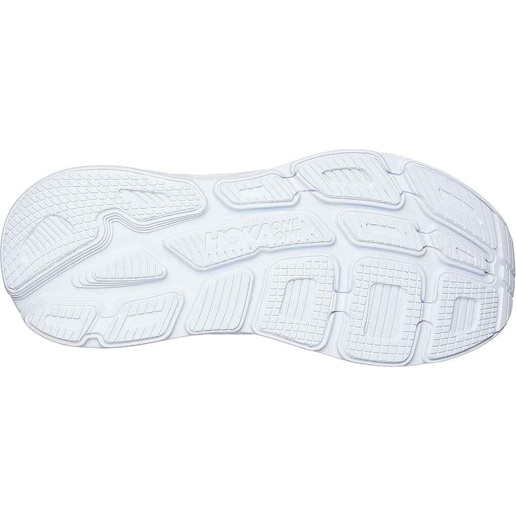 HOKA Bondi 7 Women's Running Shoes White/White Mesh