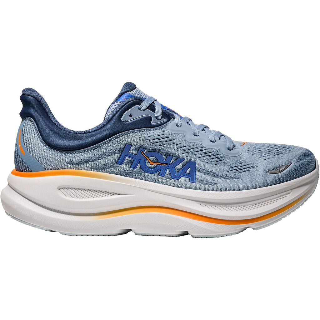 HOKA Bondi 9 Mesh Men's Athletic Shoes Drizzle/Downpour