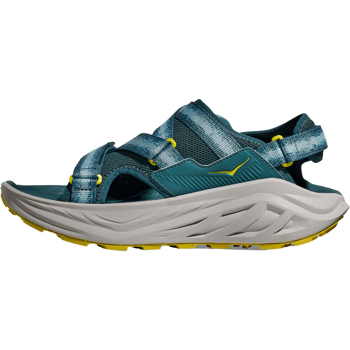 HOKA Infini Hike TC Men's Hiking Shoes Twilight/Pea Green Synthetic
