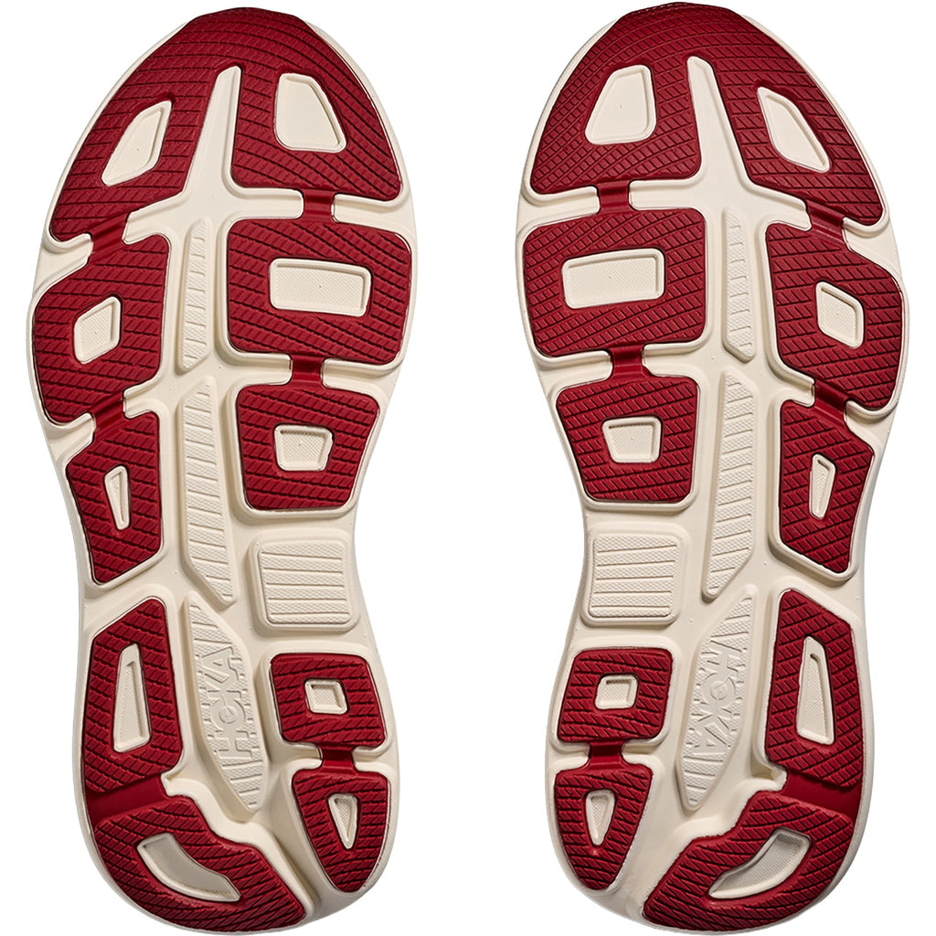 HOKA Bondi 9 Men's Athletic Shoes Thunder Cloud/Vermillion