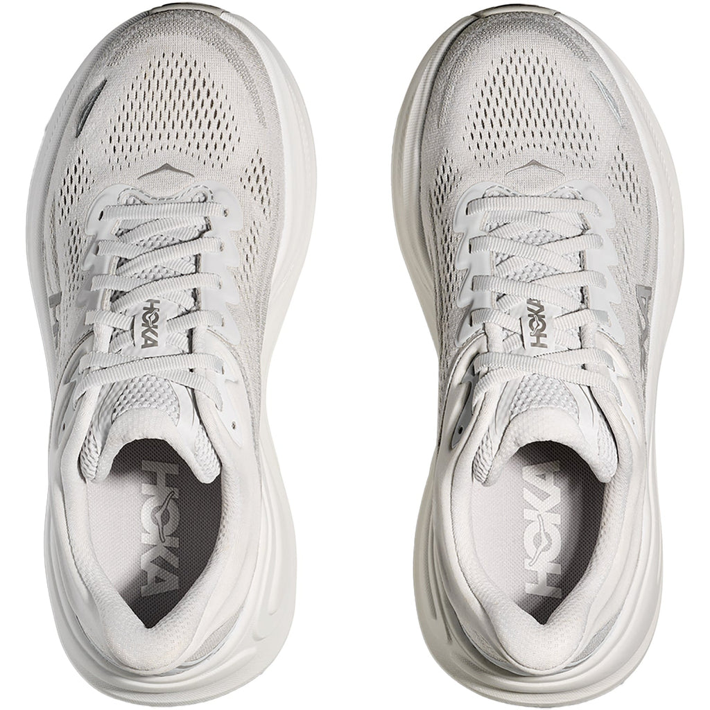 HOKA Bondi 9 Women's Athletic Shoes Stardust/Silver