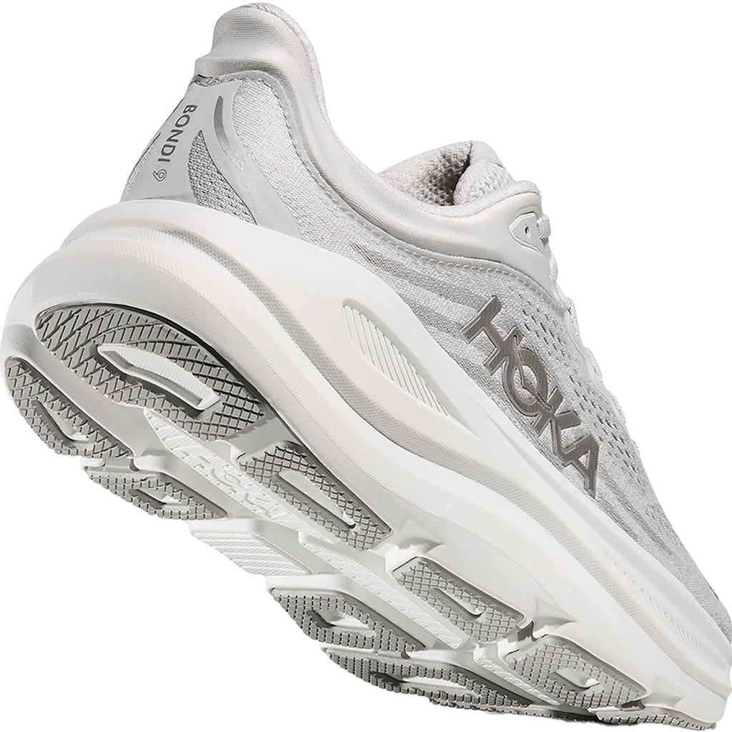 HOKA Bondi 9 Women's Athletic Shoes Stardust/Silver