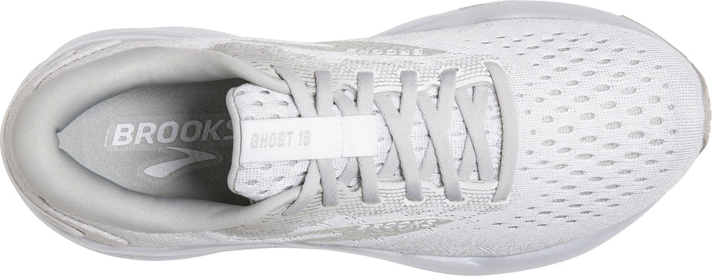 Brooks Ghost 16 Womens Running Shoes - White