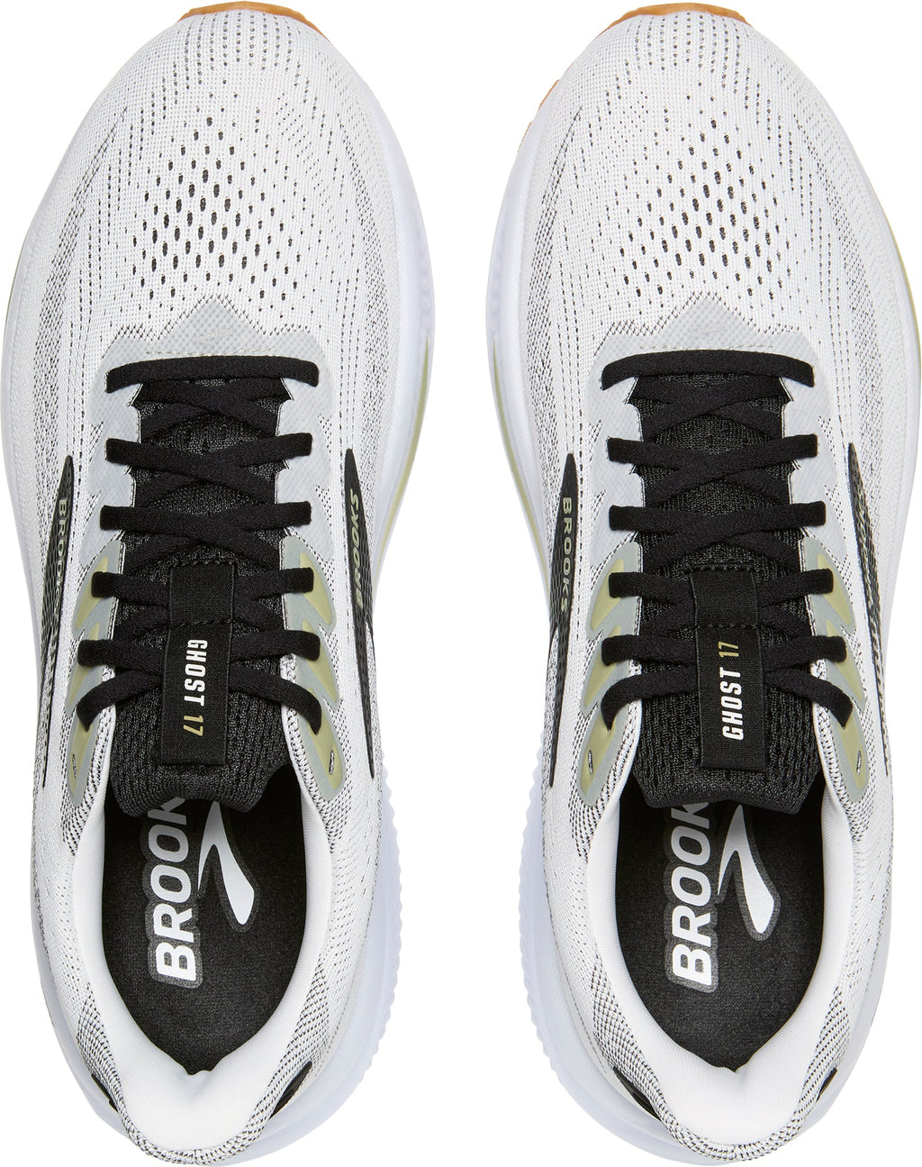 Brooks Ghost 17 Mens Running Shoes - White