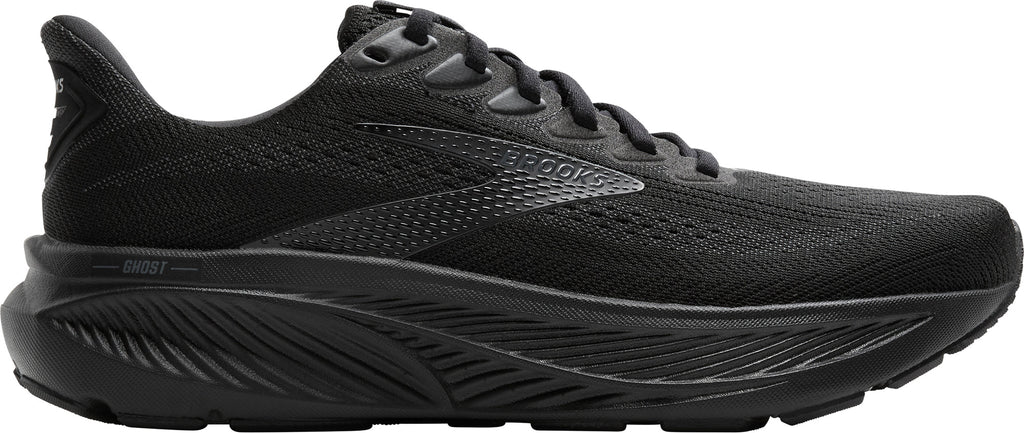 Brooks Ghost 17 Womens Running Shoes - Black