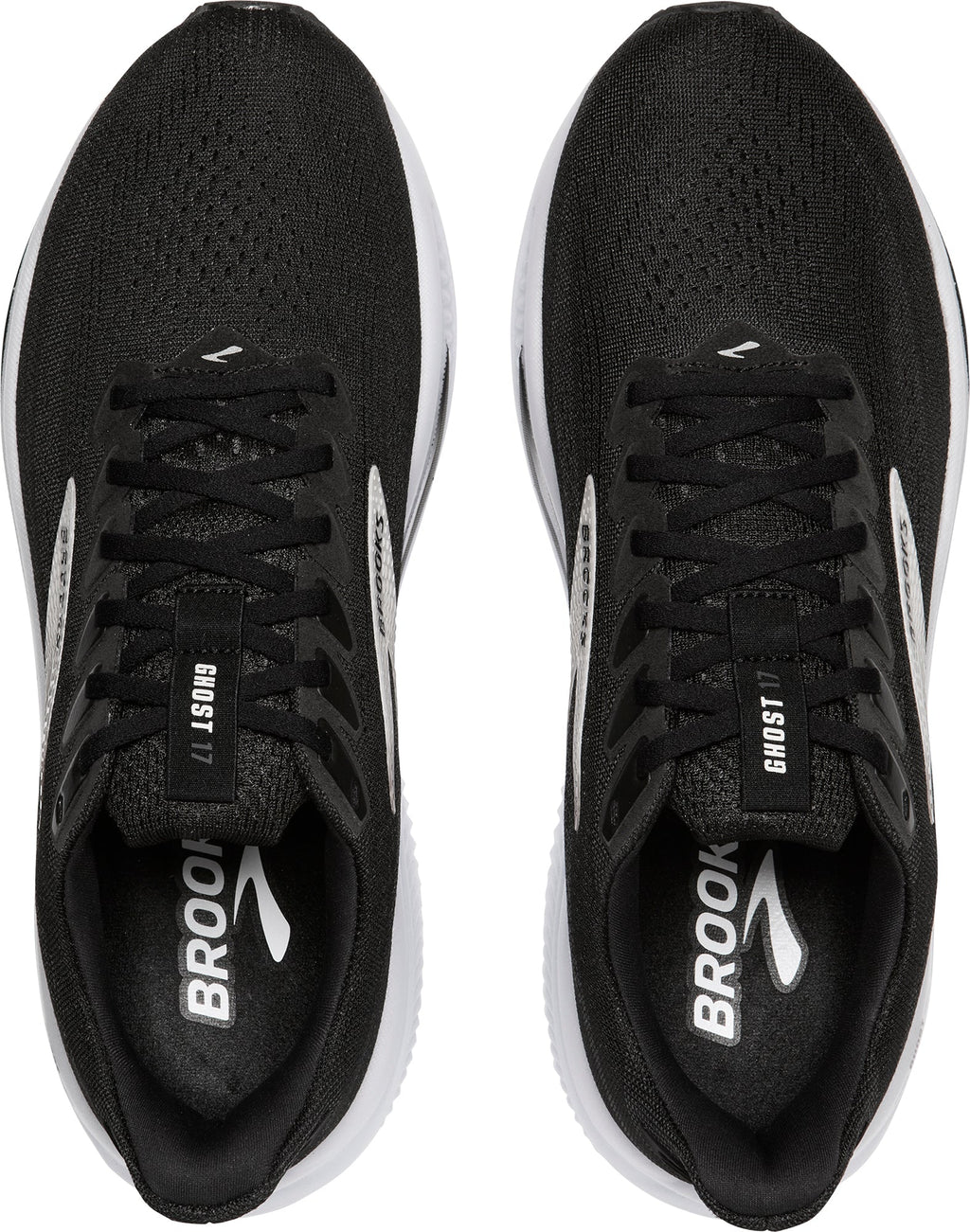 Brooks Ghost 17 Womens Running Shoes - Black