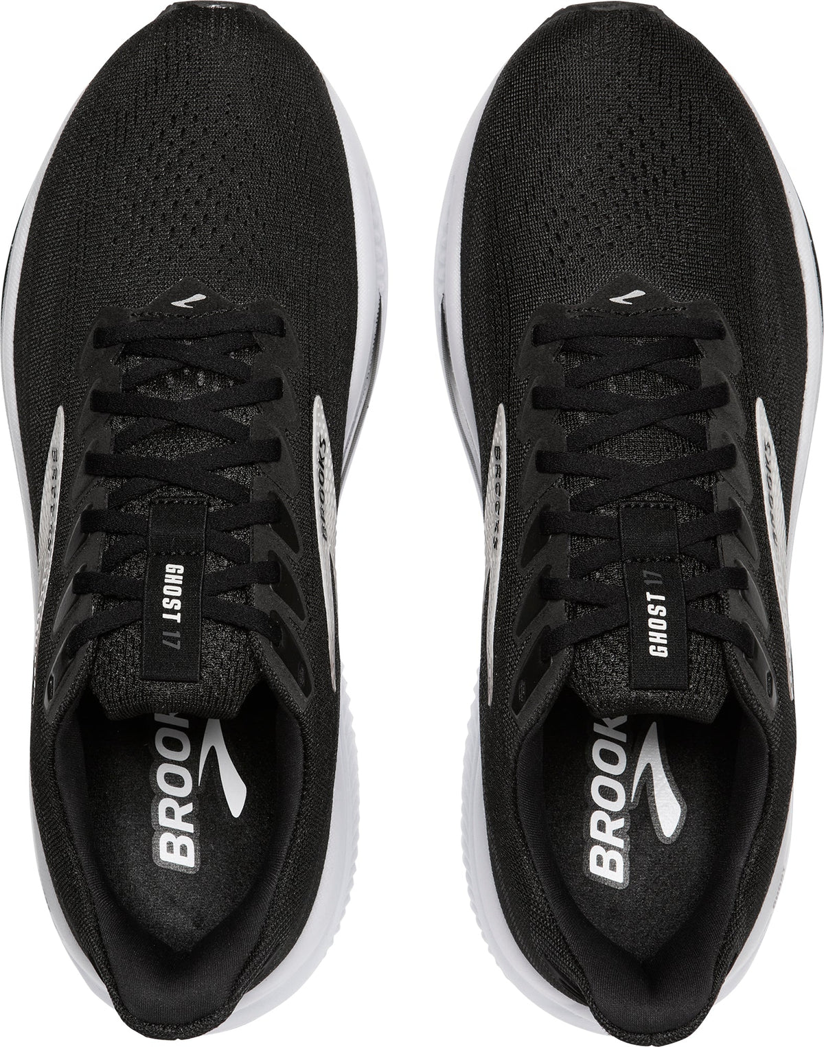 Brooks Ghost 17 Womens Running Shoes - Black