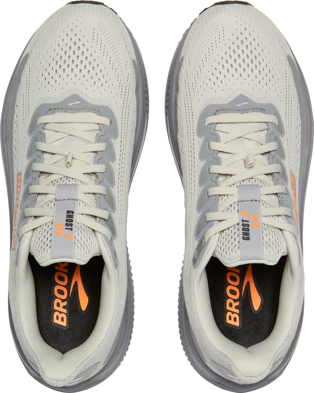 Brooks Ghost 17 GORE-TEX Mens Running Shoes - Grey