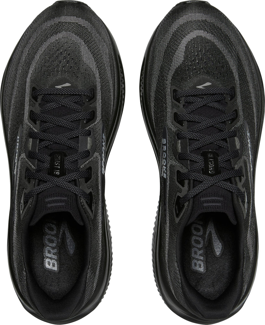 Brooks Ghost 18 WIDE FIT (2E) Mens Running Shoes - Black