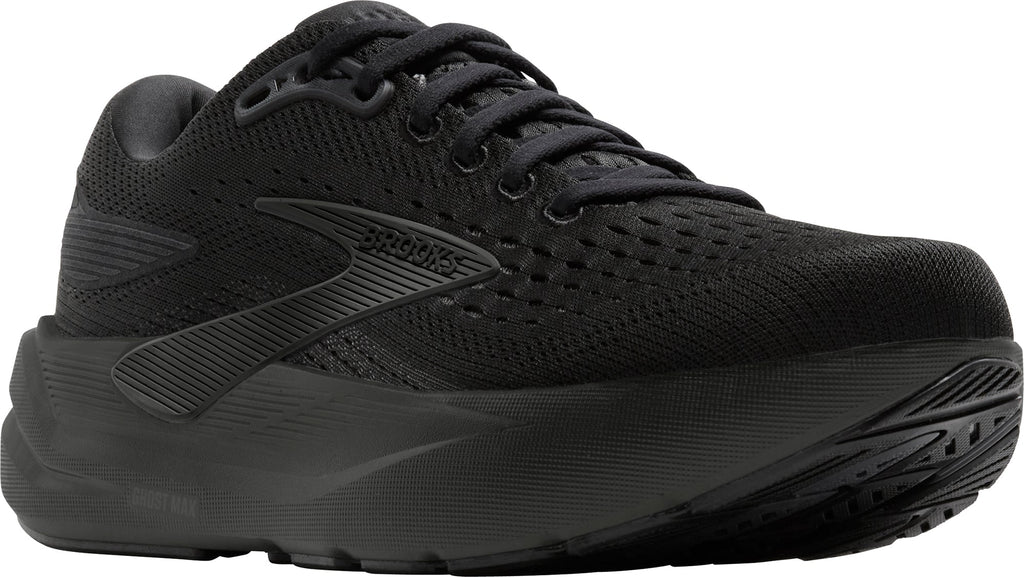 Brooks Ghost Max 3 WIDE FIT (2E) Mens Running Shoes - Black