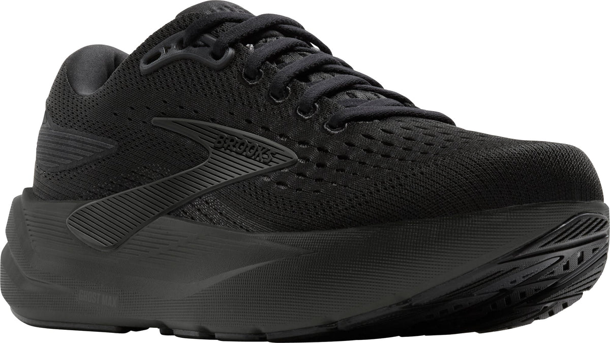 Brooks Ghost Max 3 WIDE FIT (2E) Mens Running Shoes - Black