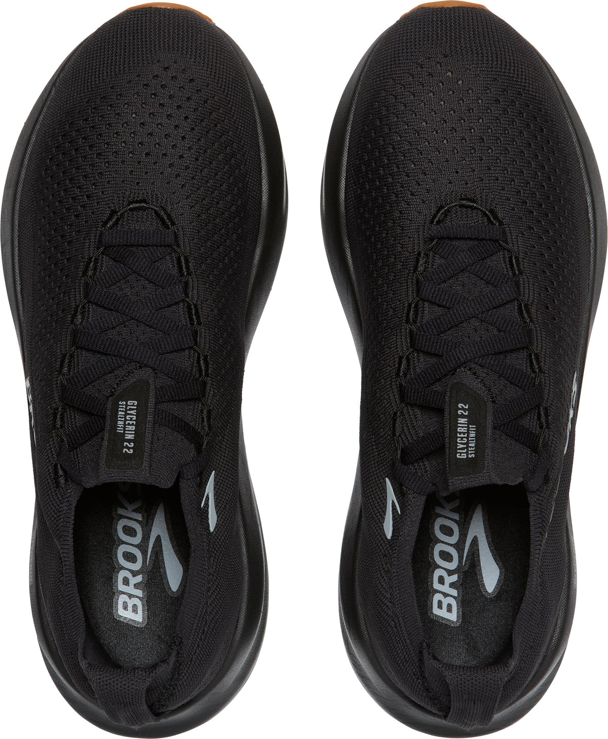 Brooks Glycerin StealthFit 22 Mens Running Shoes - Black