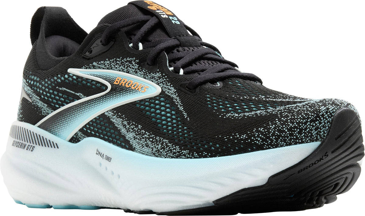 Brooks Glycerin GTS 22 Mens Running Shoes - Black