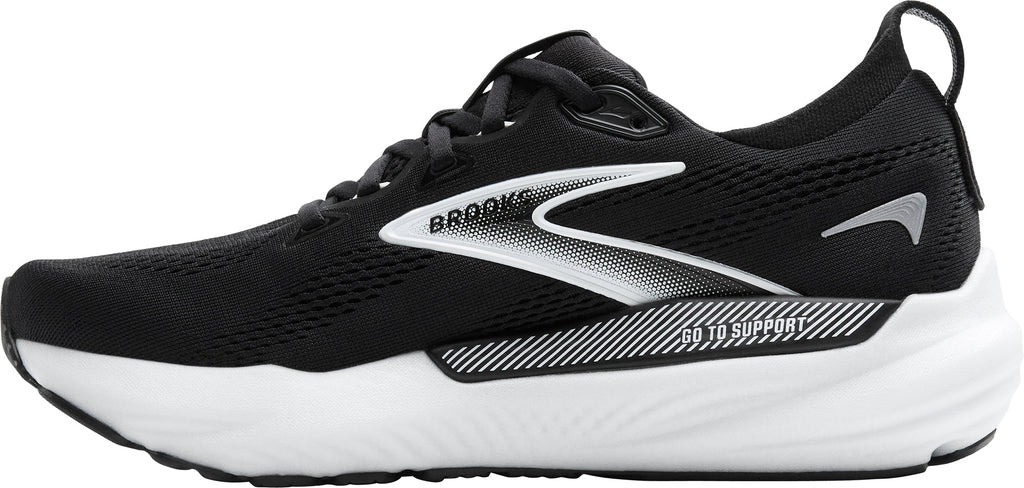 Brooks Glycerin GTS 22 WIDE FIT Womens Running Shoes - Black
