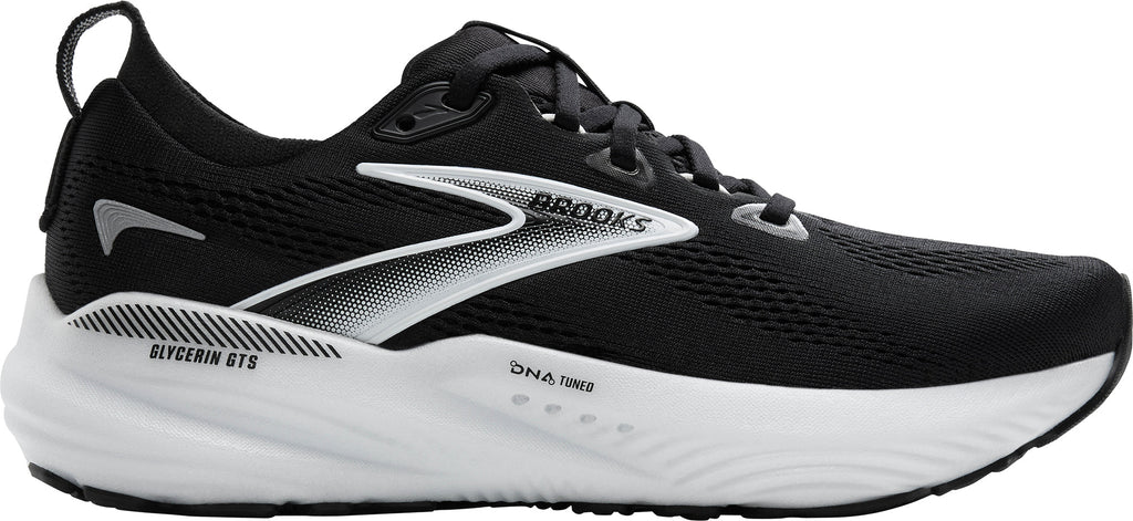 Brooks Glycerin GTS 22 WIDE FIT Womens Running Shoes - Black