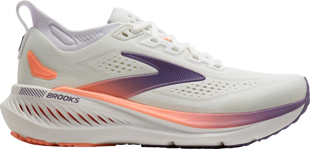 Brooks Glycerin GTS 23 Womens Running Shoes - White