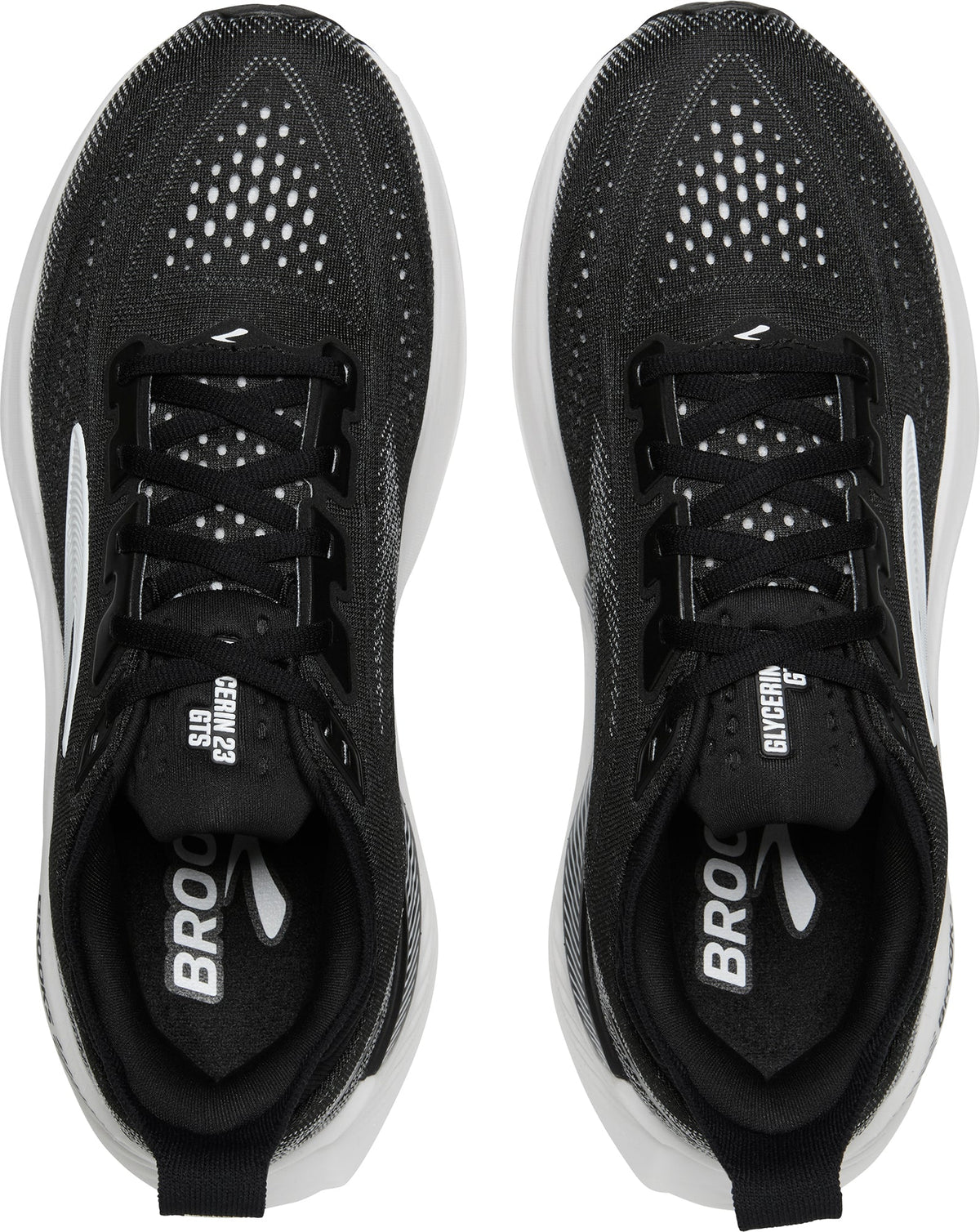 Brooks Glycerin GTS 23 WIDE FIT Womens Running Shoes - Black