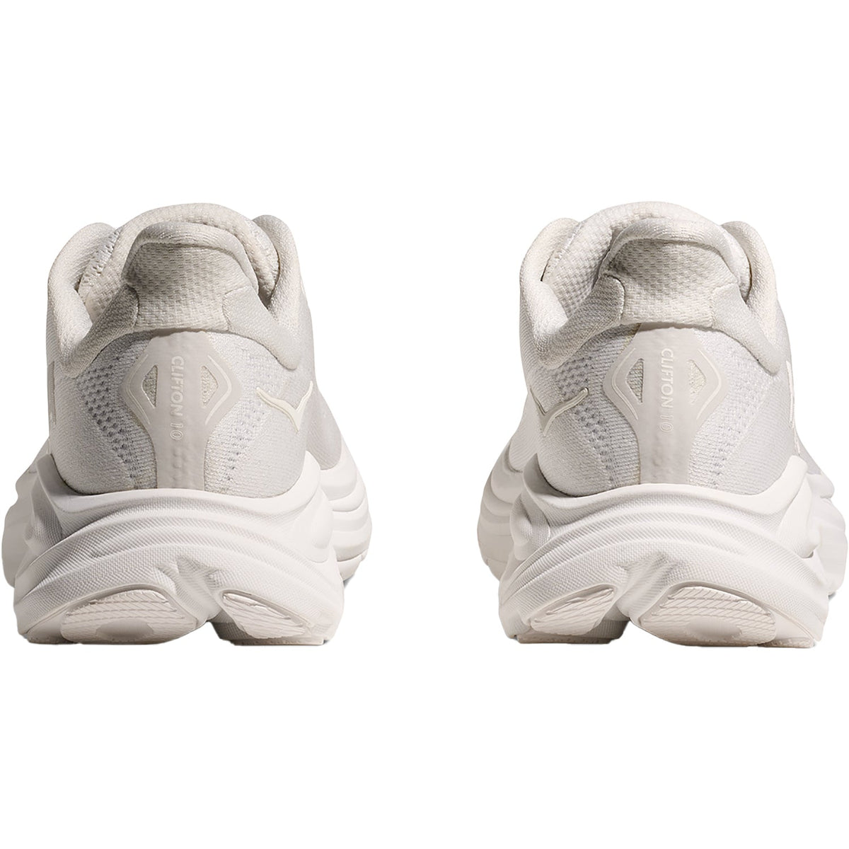 HOKA Clifton 10 Women's Athletic Shoes White/White
