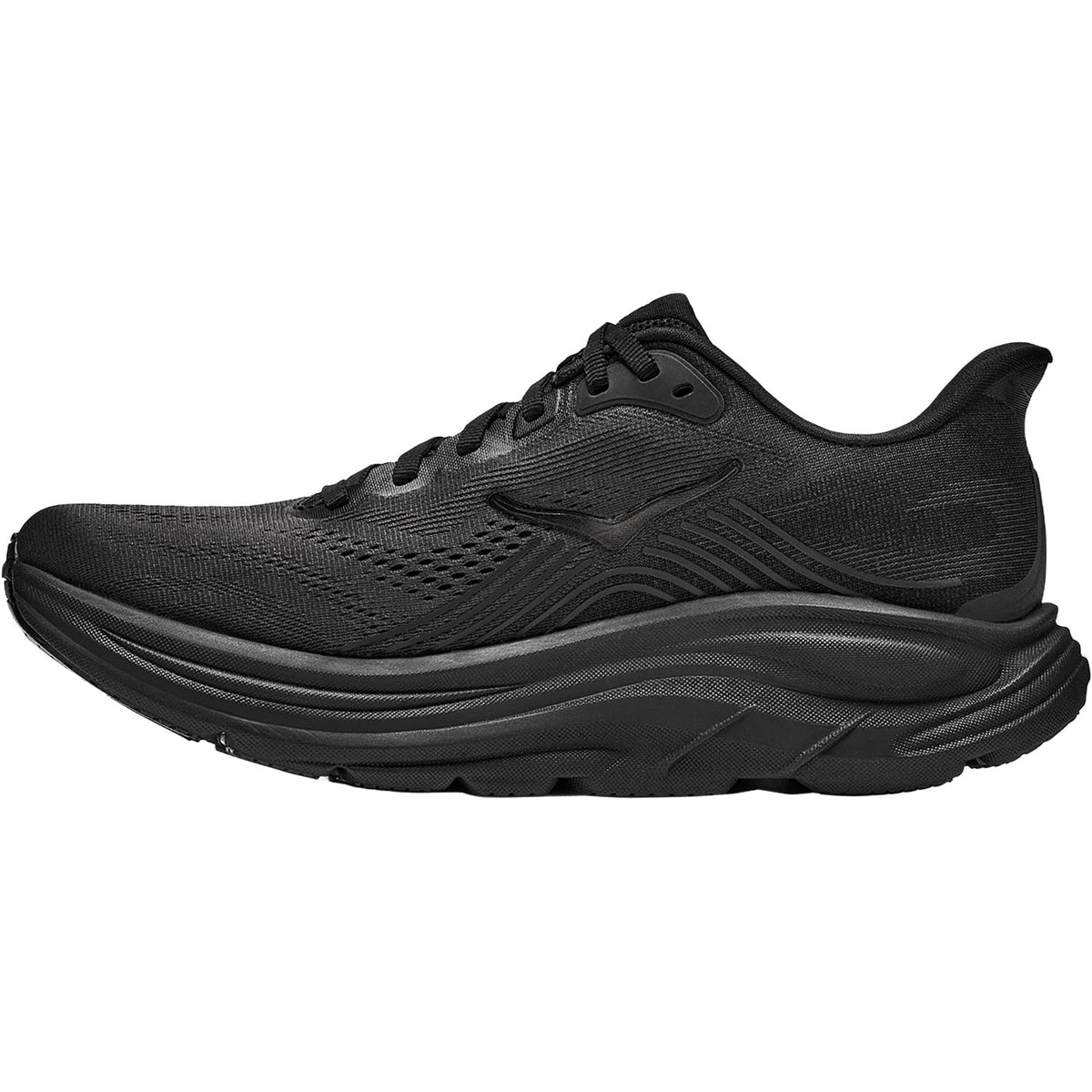 HOKA Clifton 11 Women's Athletic Shoes Black/Black