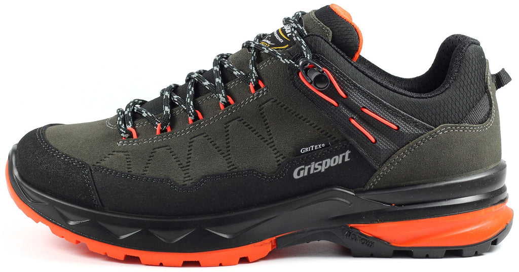 Grisport Spur Waterproof Mens Walking Shoes - Grey