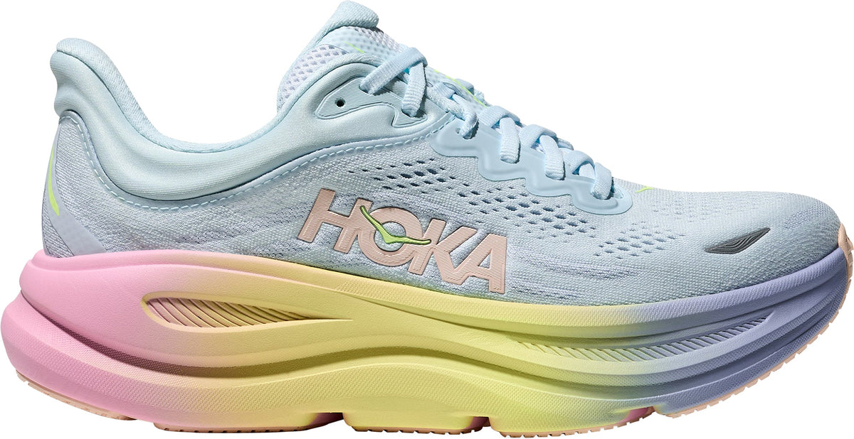 Hoka Bondi 9 Womens Running Shoes - Blue