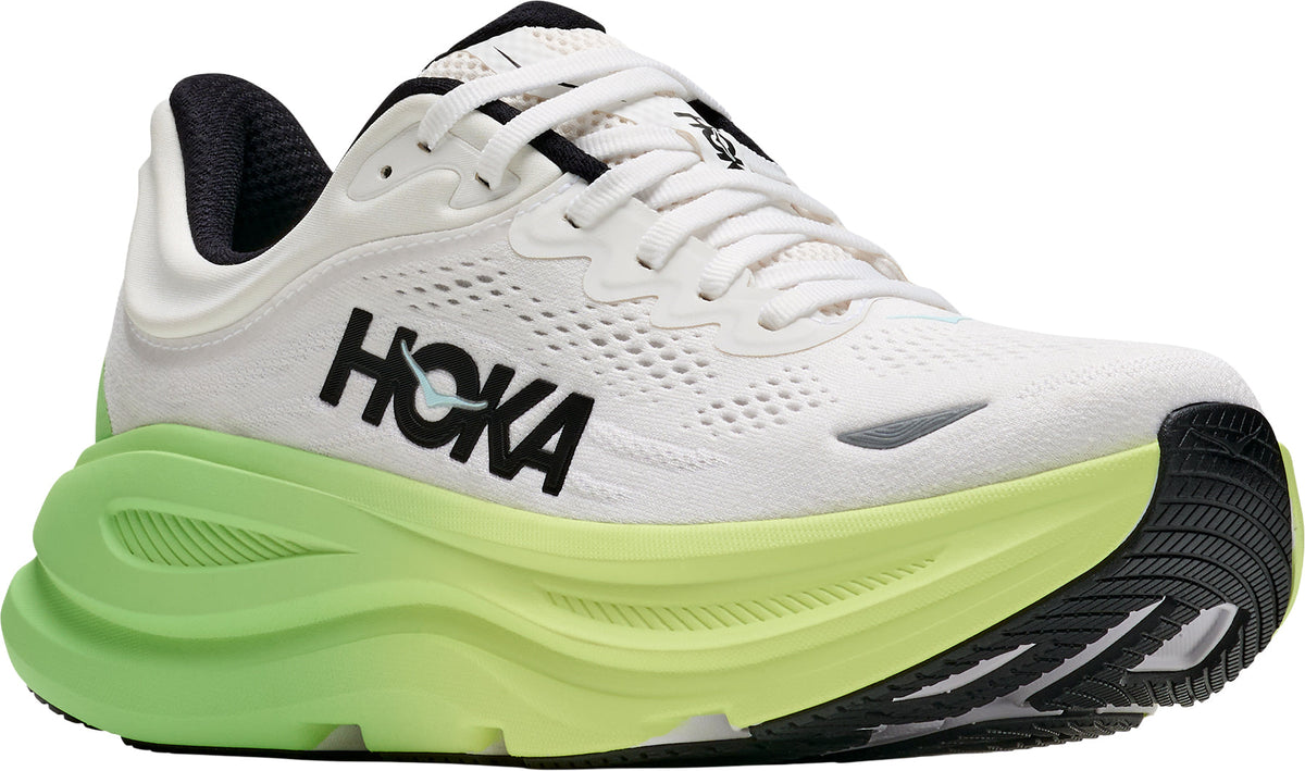 Hoka Bondi 9 Womens Running Shoes - White