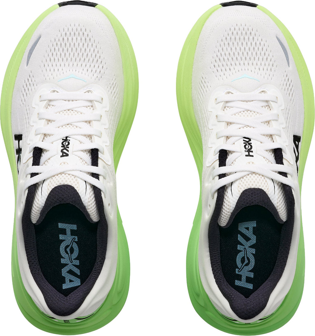 Hoka Bondi 9 Womens Running Shoes - White